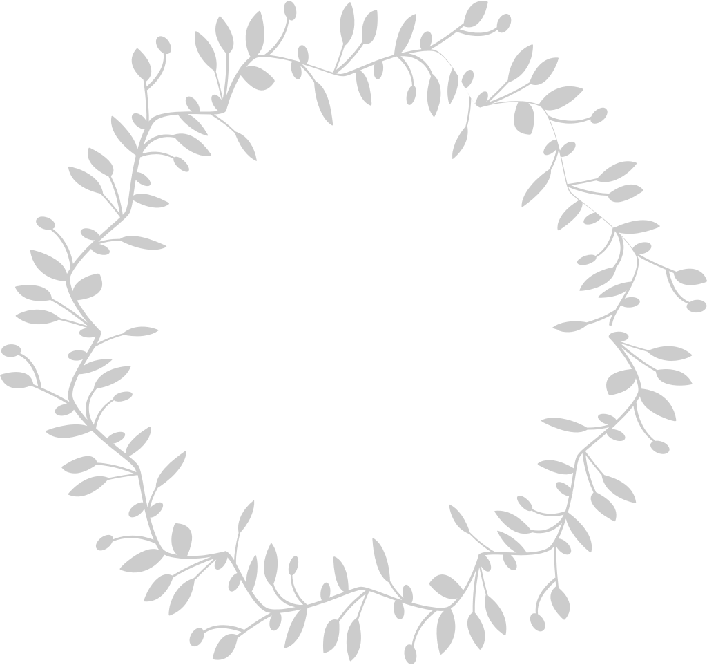 Decoration leaf frame vector