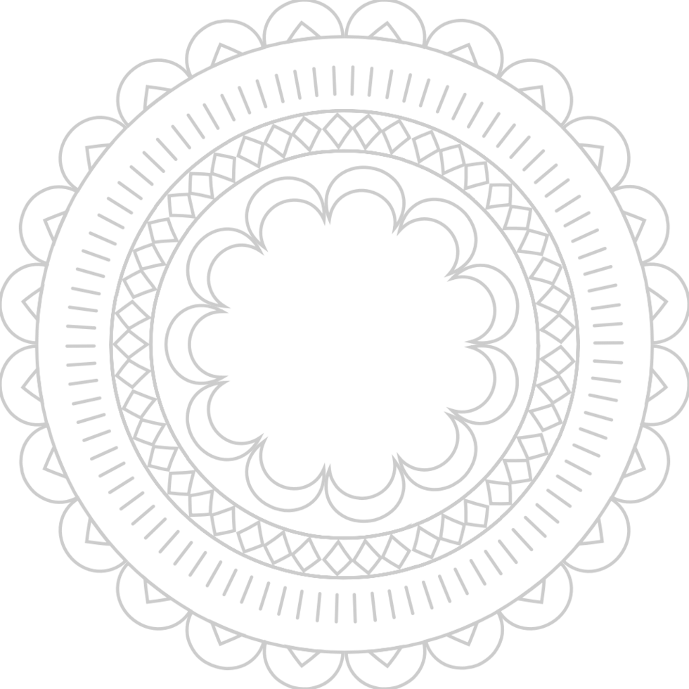 Decoration flower abstract vector