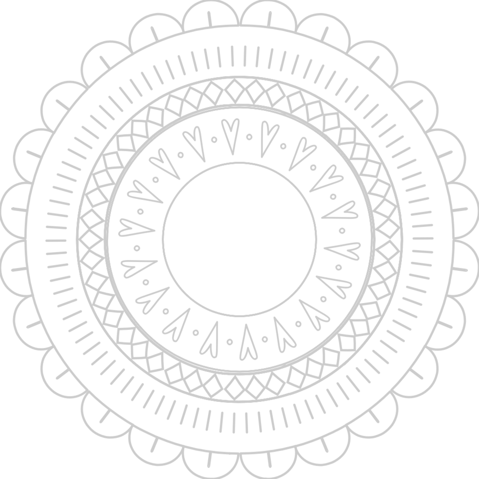 Decoration flower abstract vector