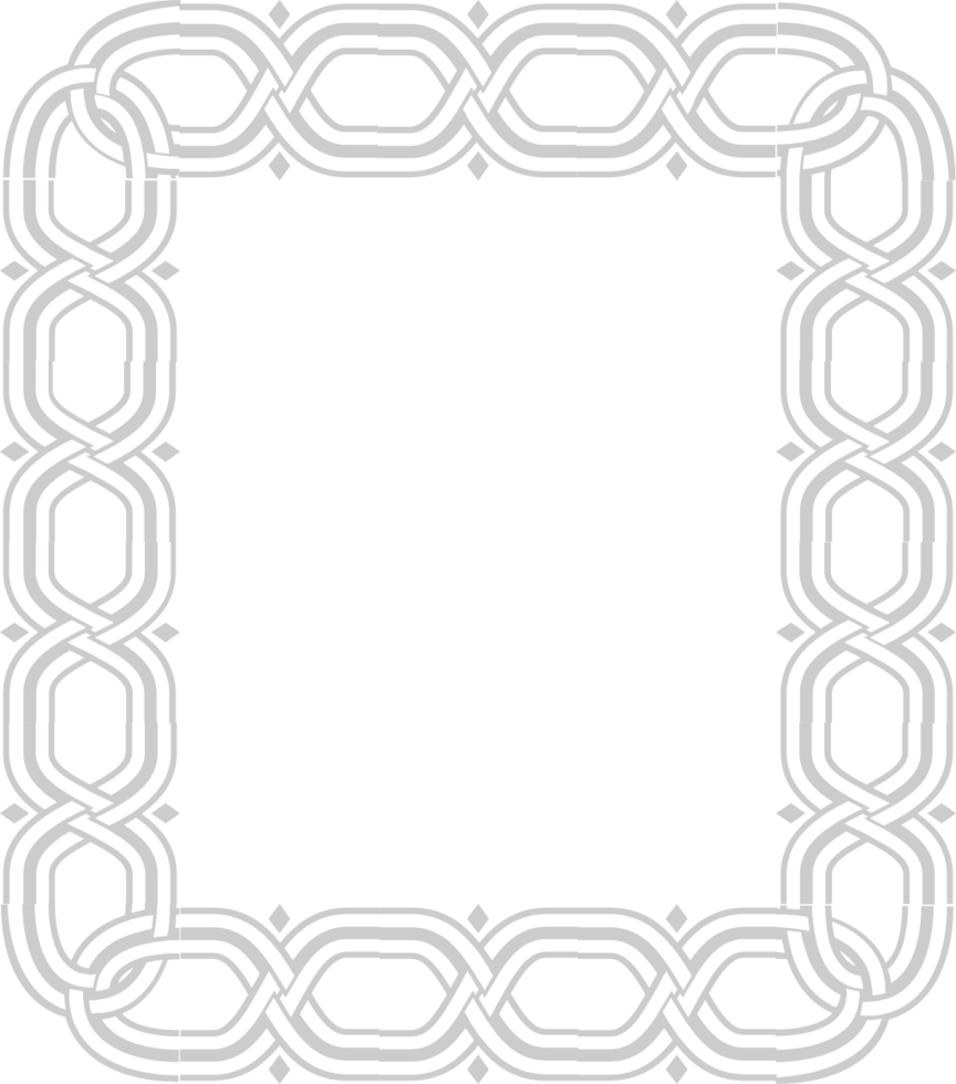 Decoration rectangle frame vector