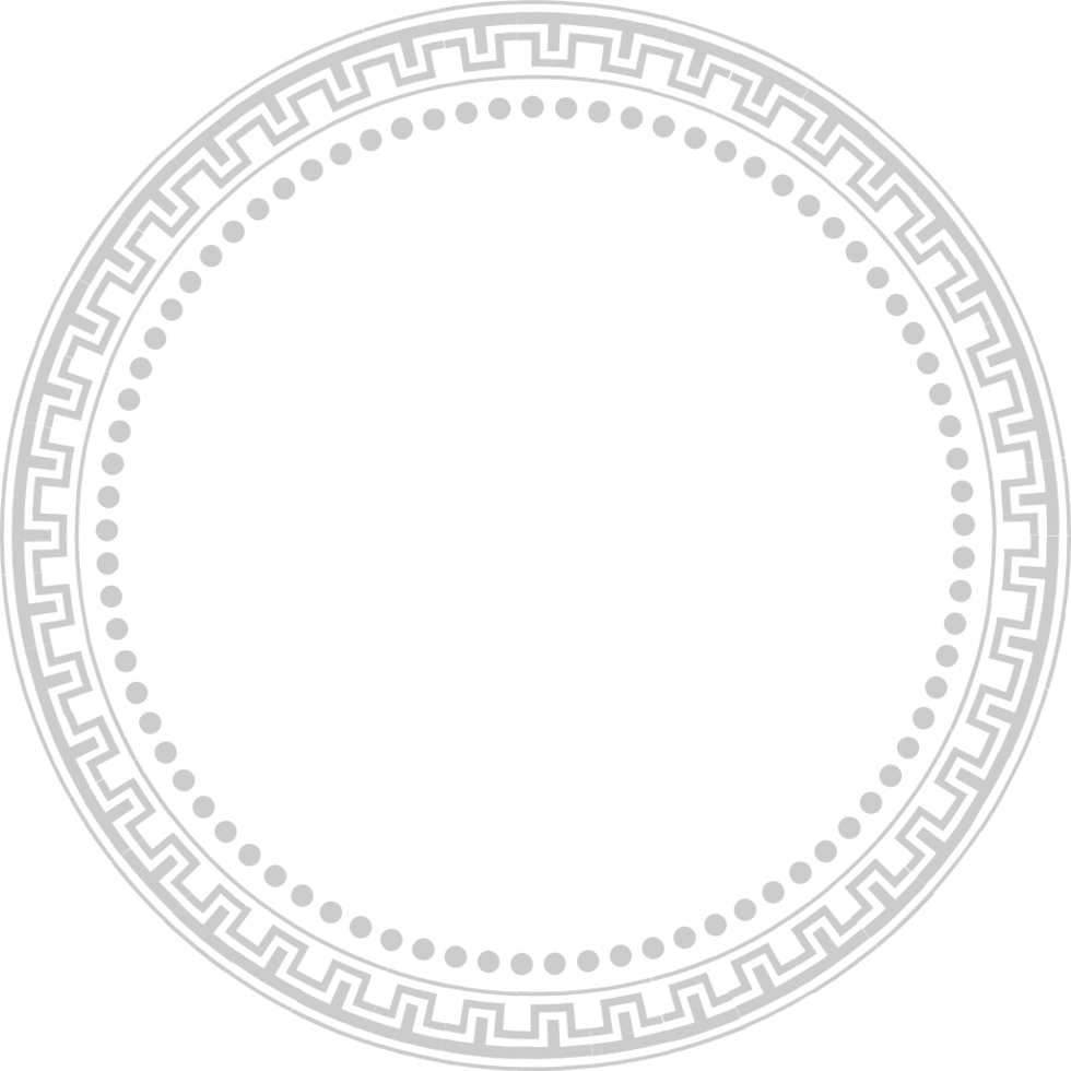 Decoration circle frame vector
