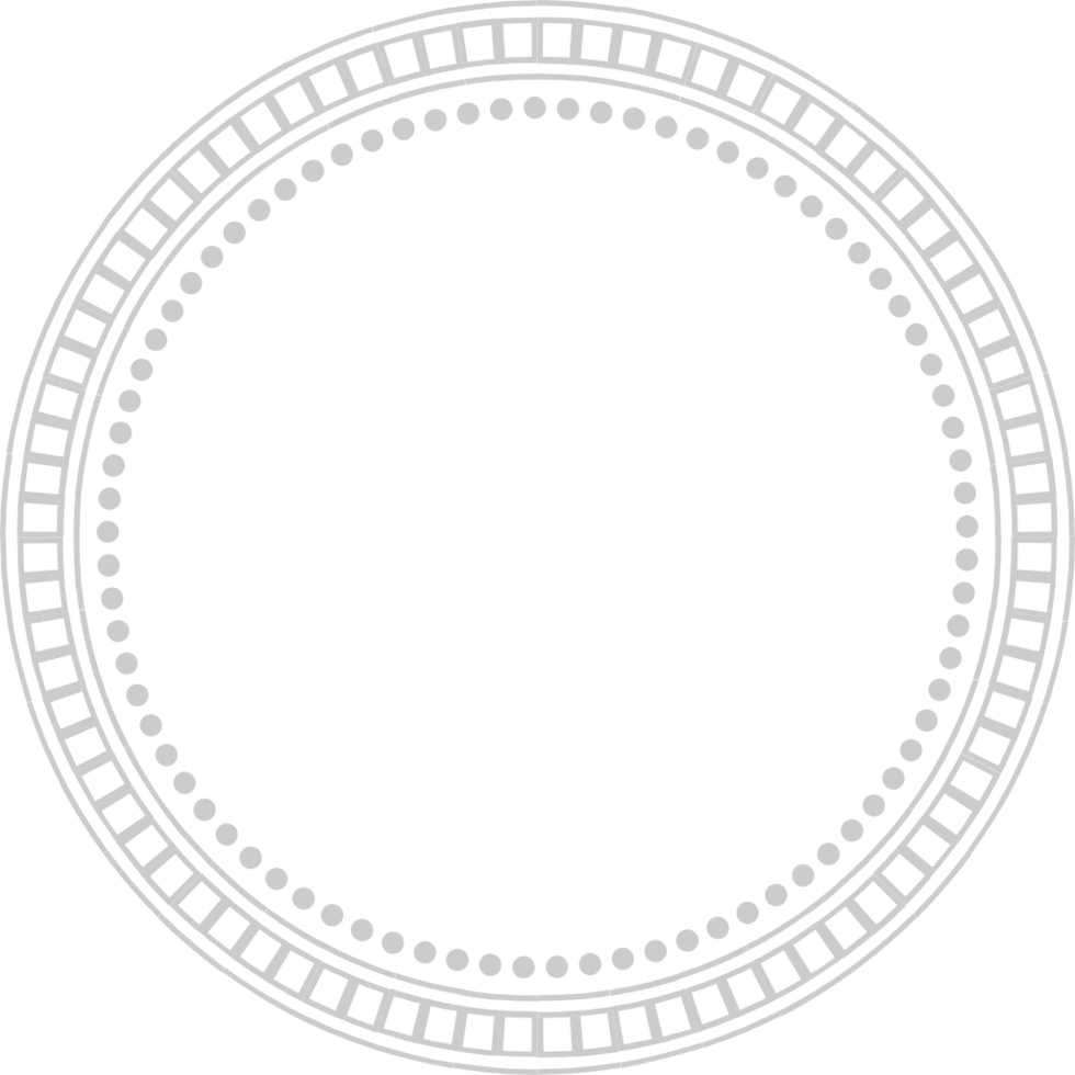Decoration circle frame vector