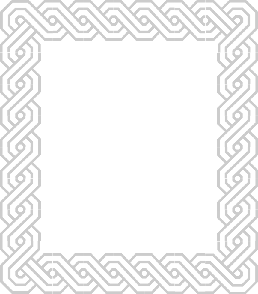 Decoration rectangle frame vector