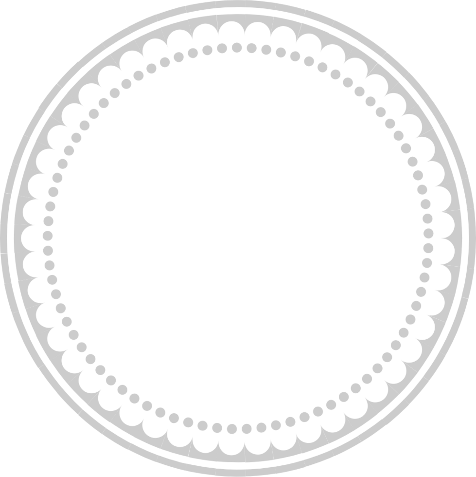 Decoration circle frame vector