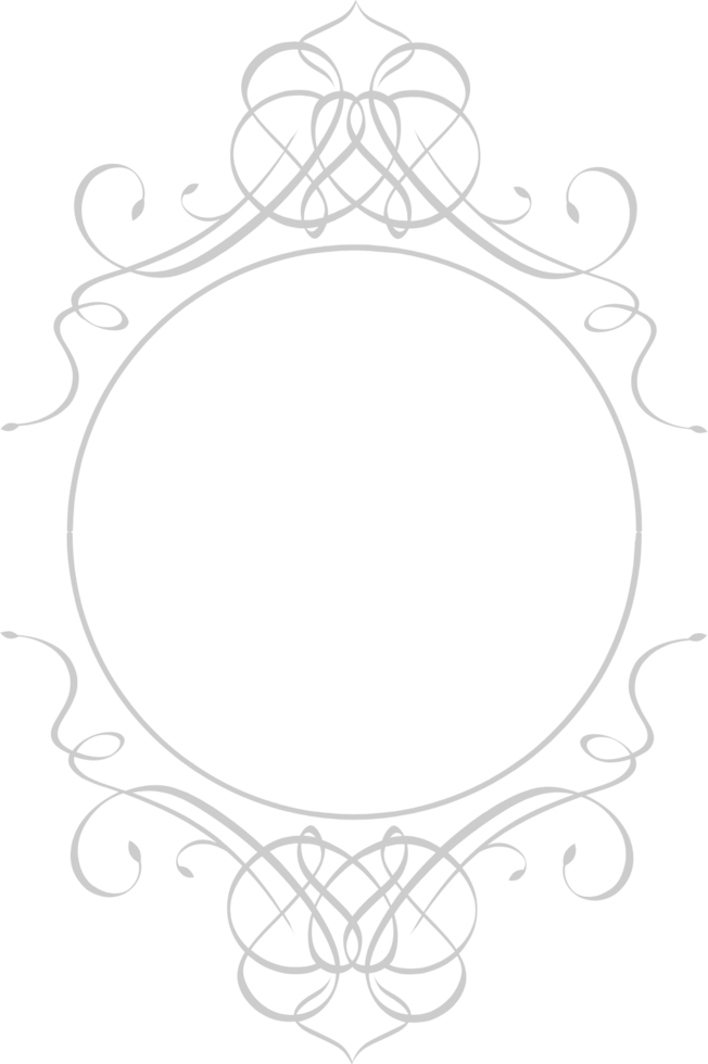 Decoration circle frame vector