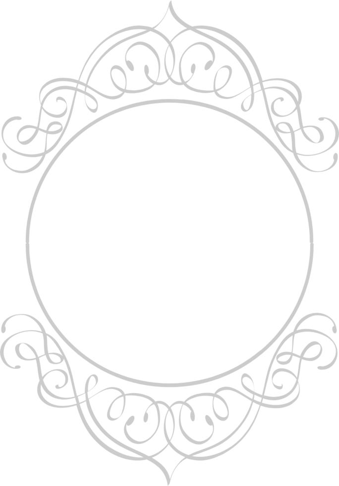 Decoration circle frame vector
