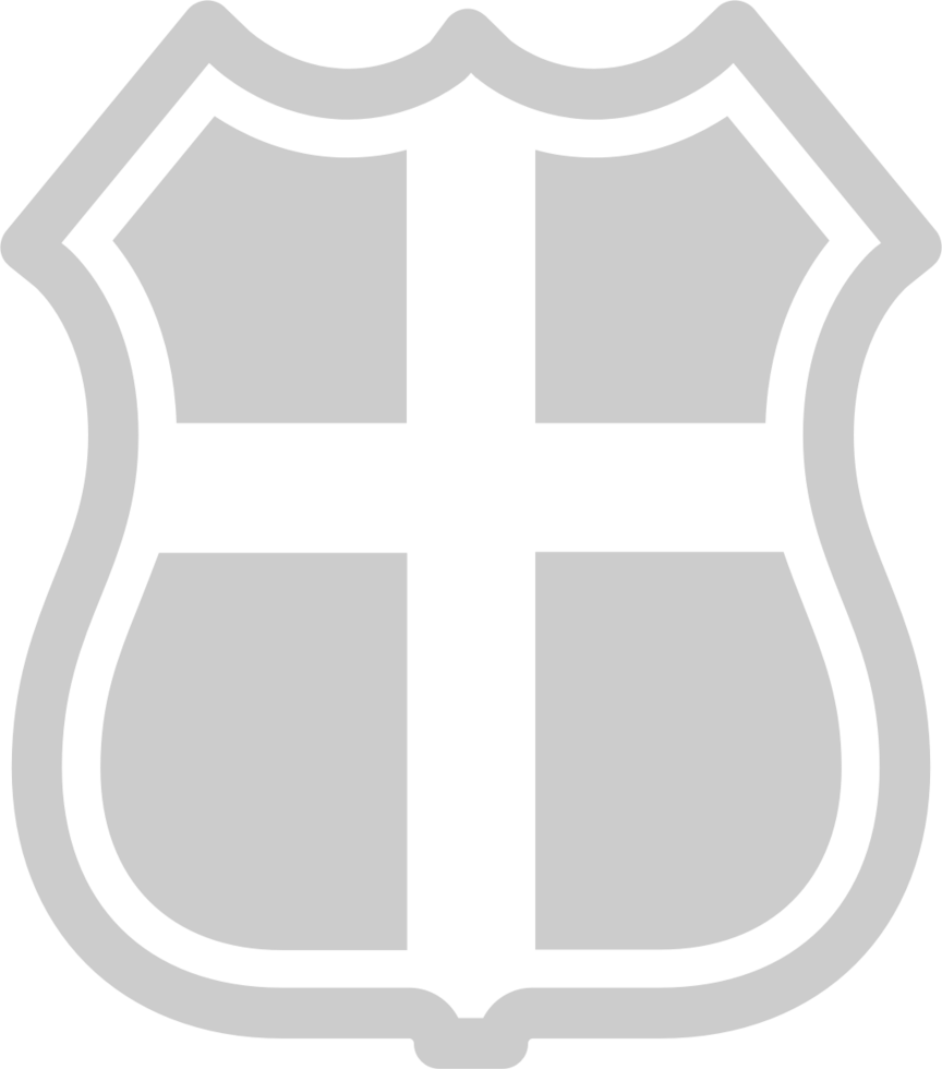 medieval shield vector