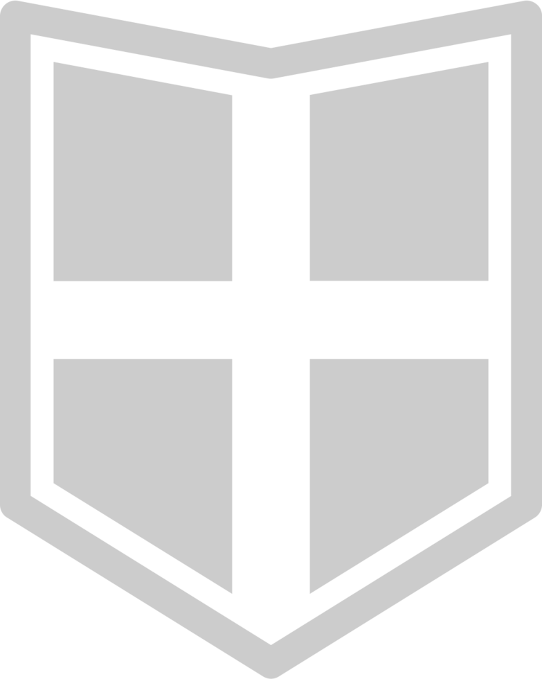medieval shield vector
