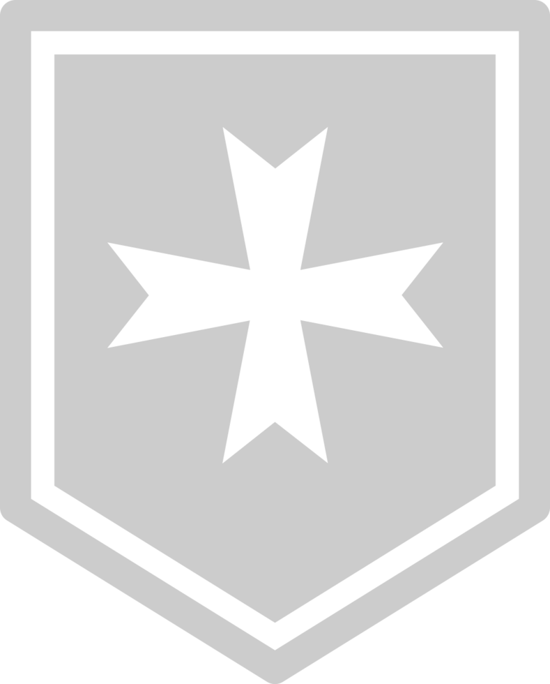 medieval shield vector