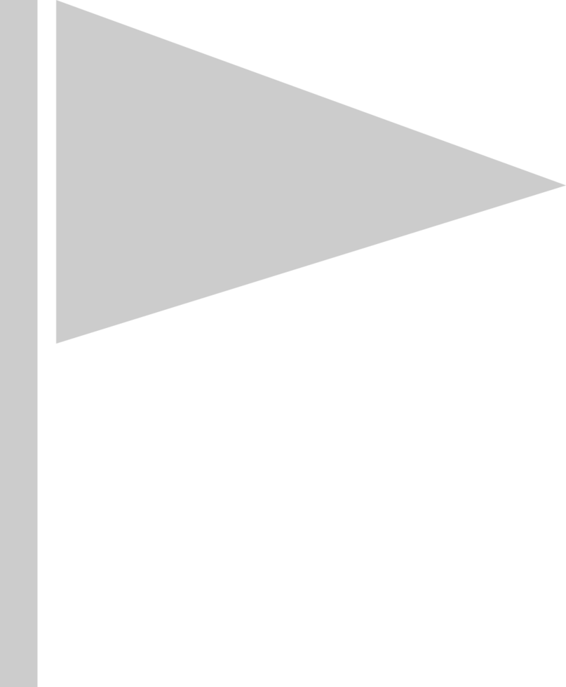 Flag triangle vector