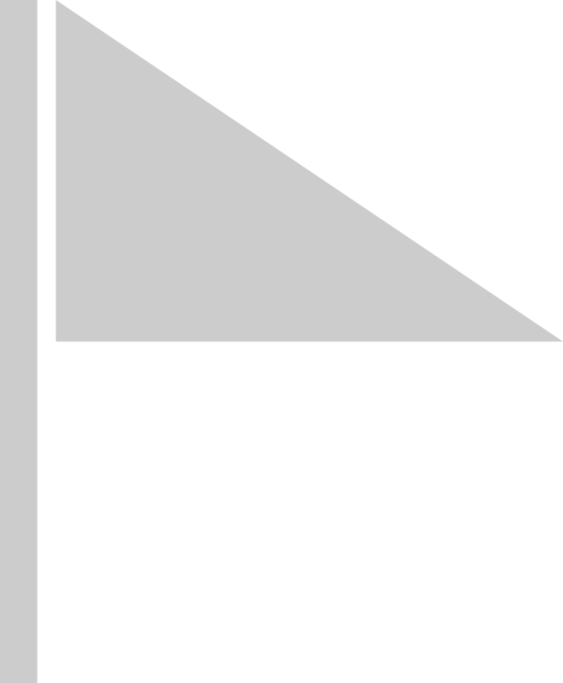 Flag triangle vector