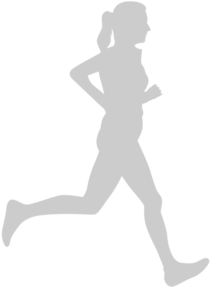 Run Woman vector