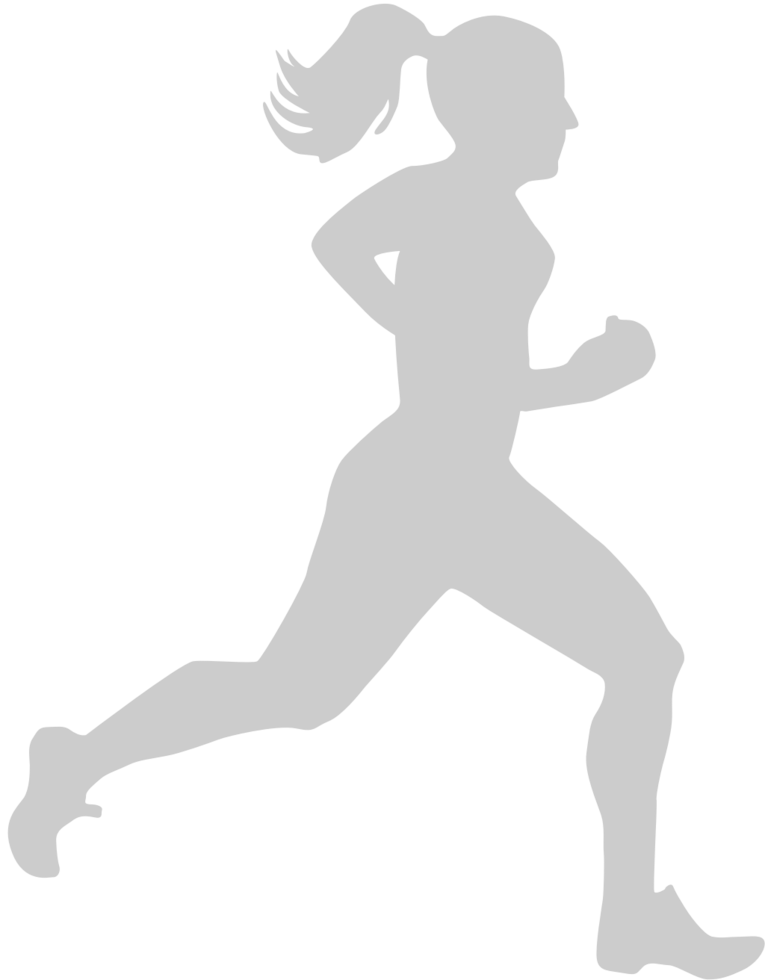 Run Woman vector