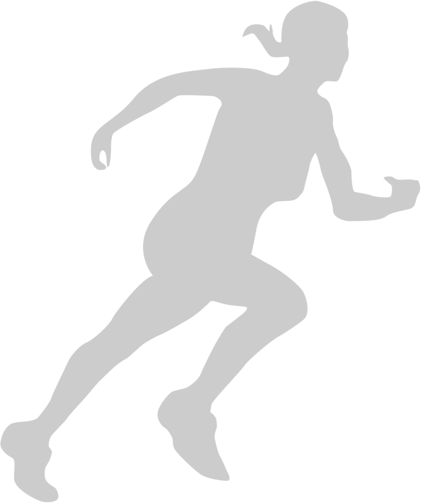 Run Woman vector