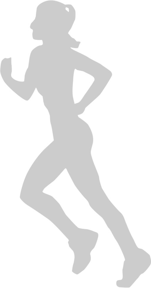 Run Woman vector