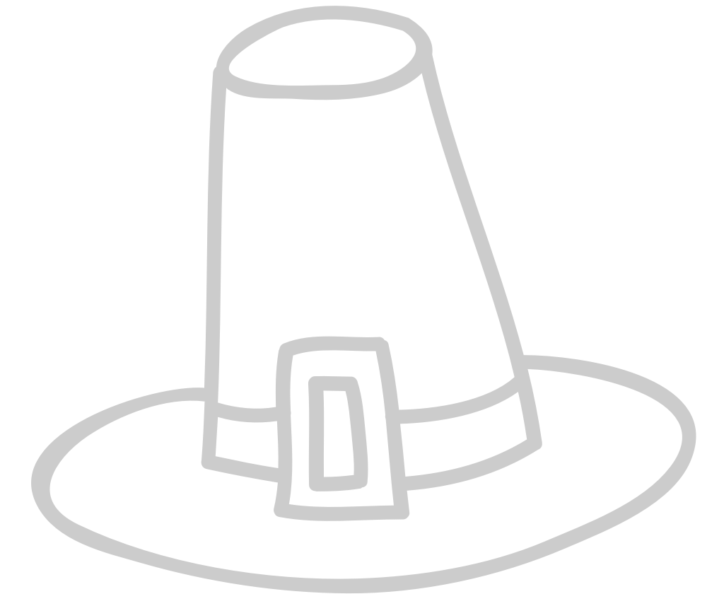 Pilgrim Hat vector