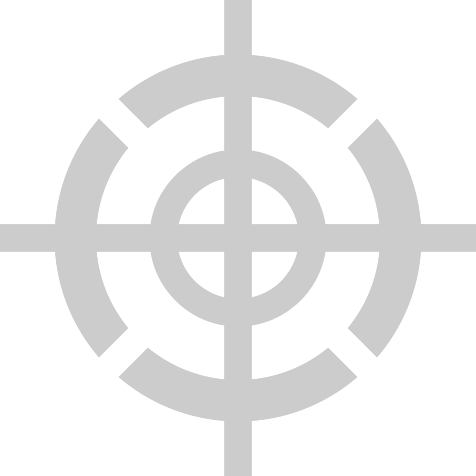 Target crosshair vector