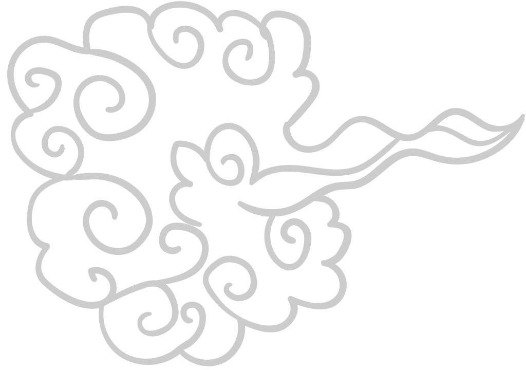 Decorative Chinese Clouds vector