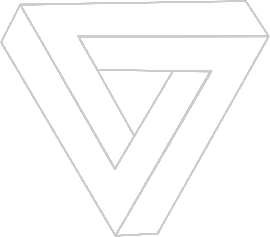 Triangle line 3D vector