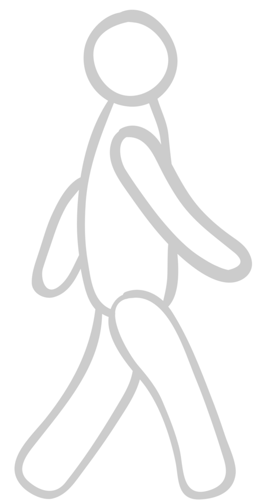 Walk Person vector