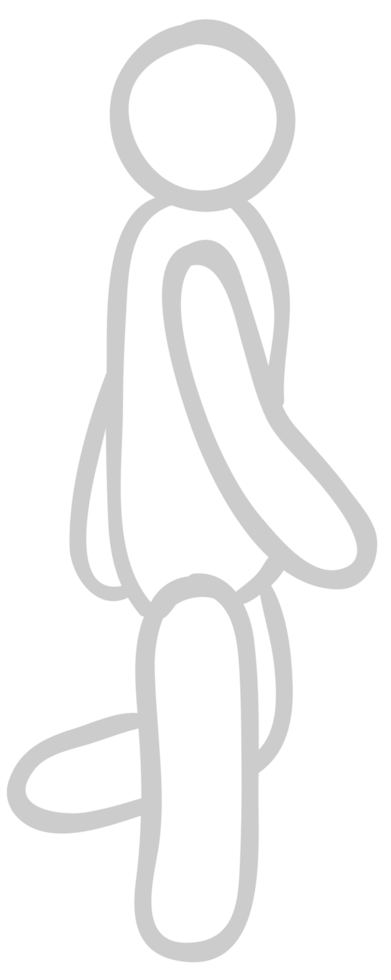 Walk Person vector