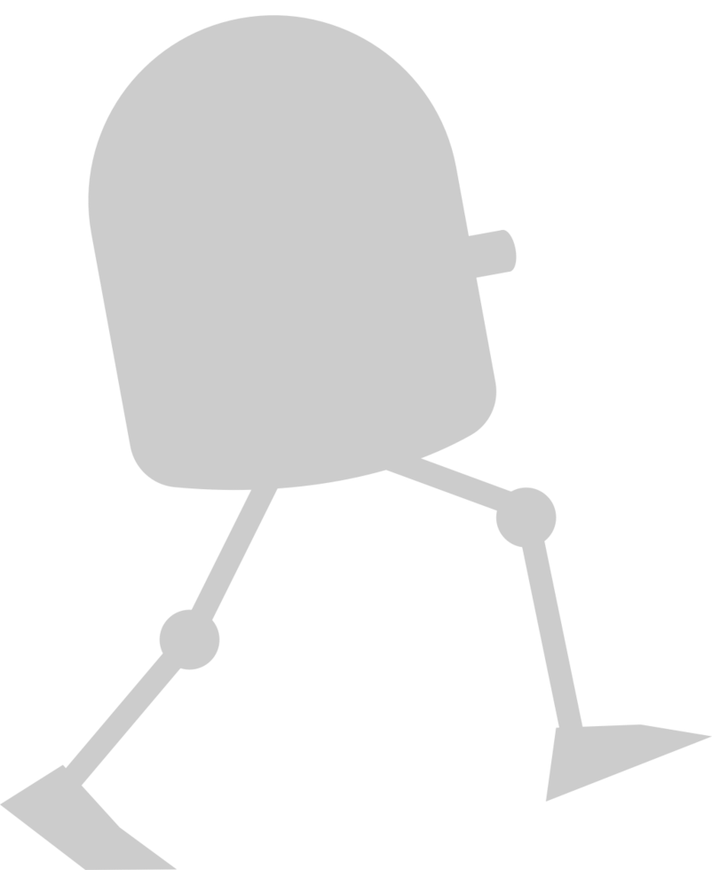 Walk Robot vector
