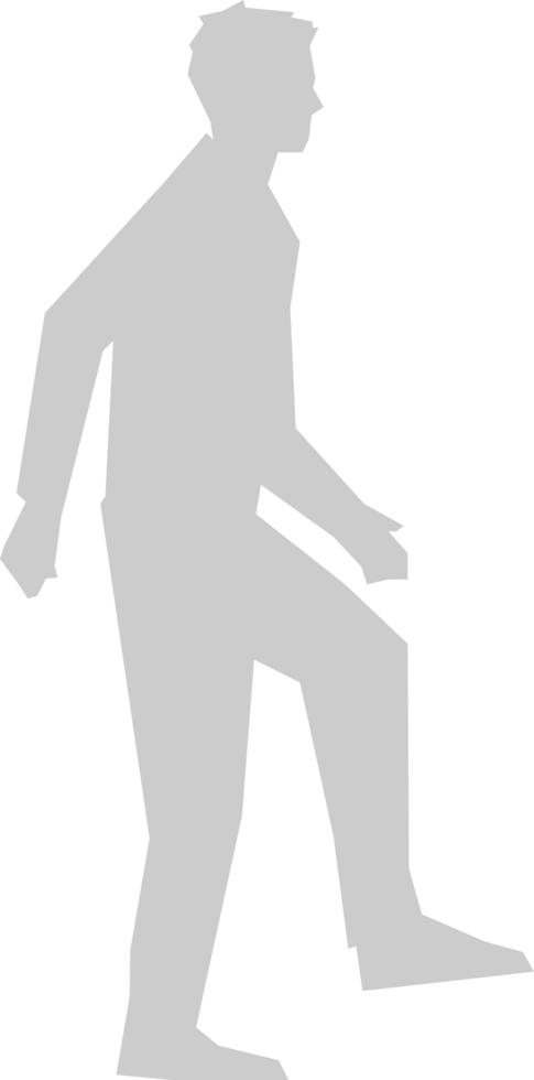 caminar hombre vector