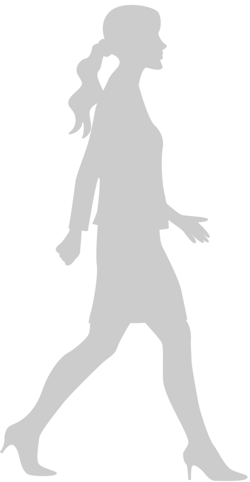 Walk Woman vector