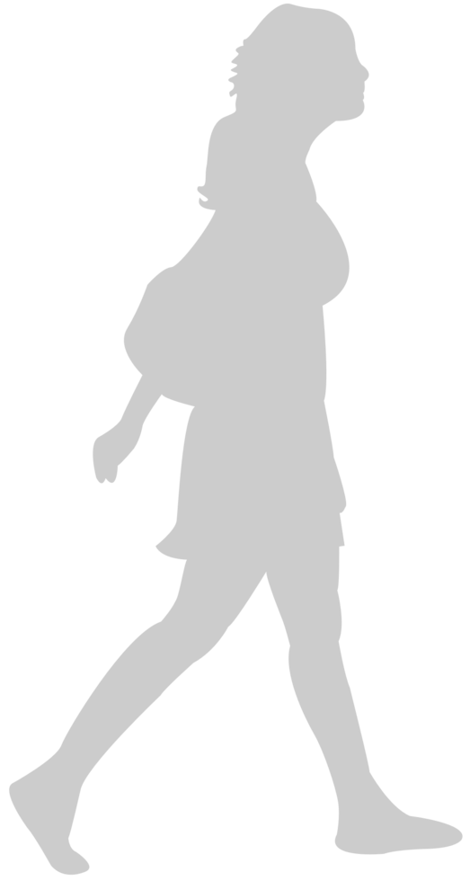 Walk Woman vector