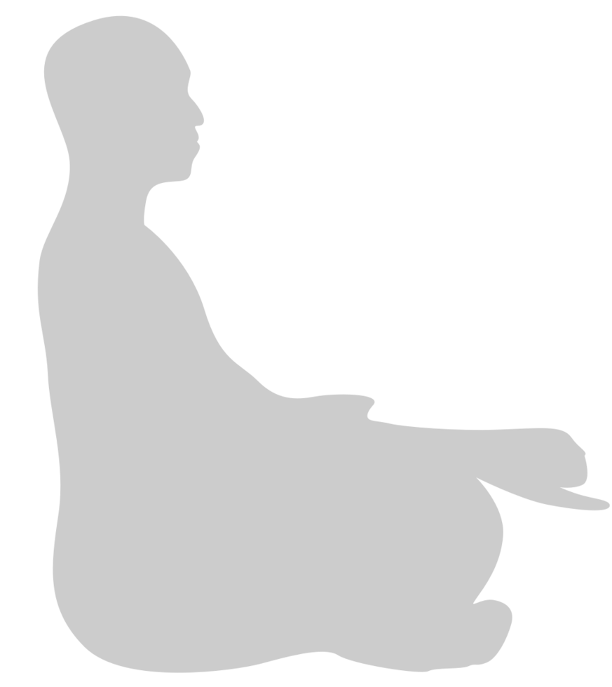 Silhouettes Yoga vector