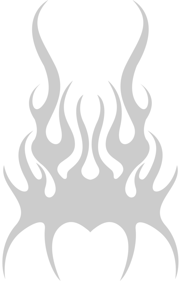 Tribal flame vector