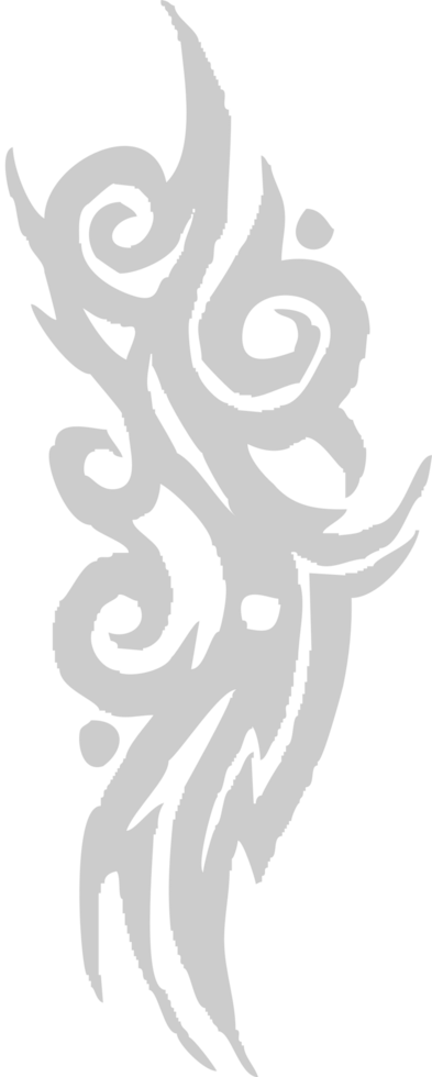 tatuaje tribal vector