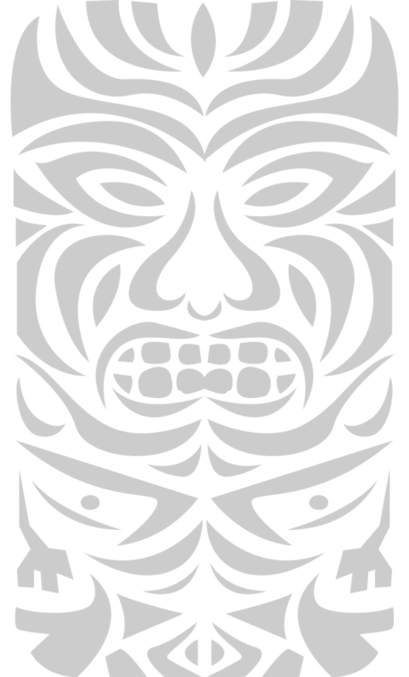 tribal tiki indio vector