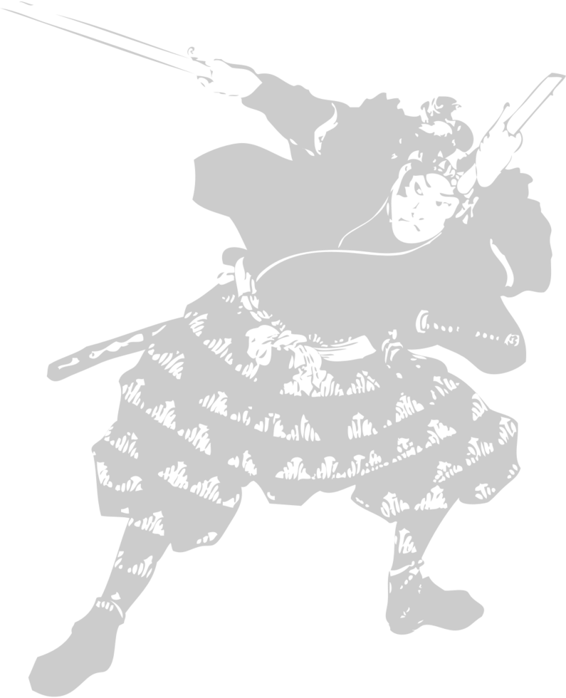 Samurai vector