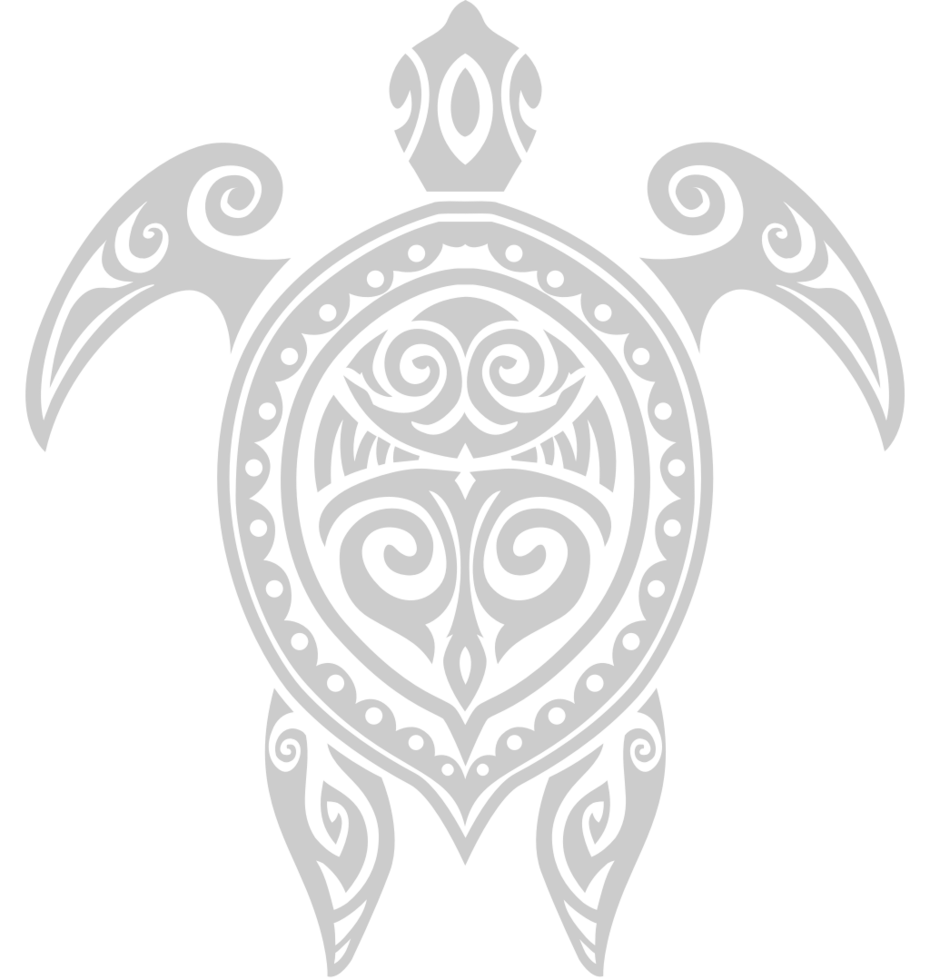 tribal Hawai Tortuga vector