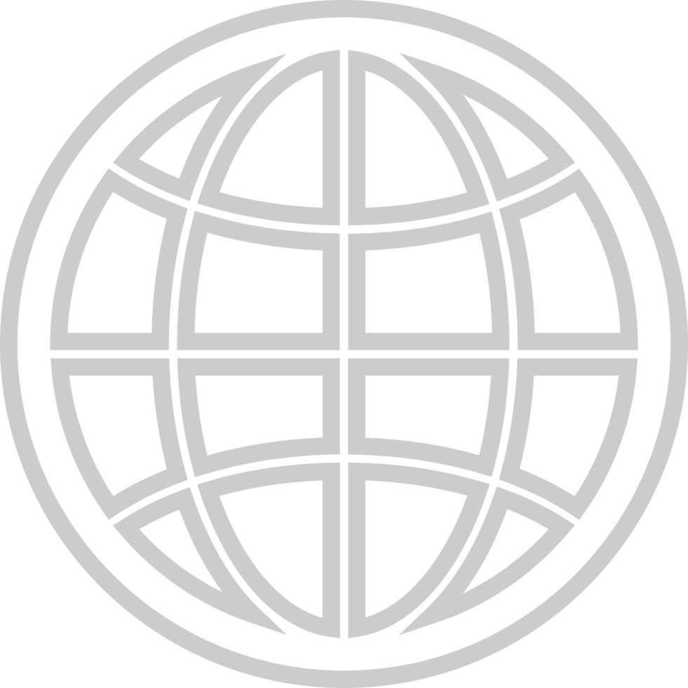 Globe Grid vector