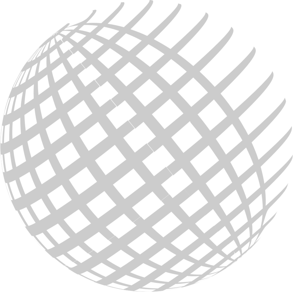Globe Grid Logo vector
