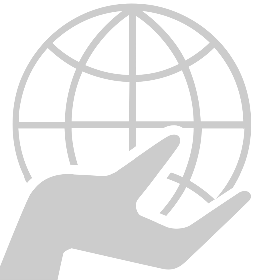 Grid Globe Care vector