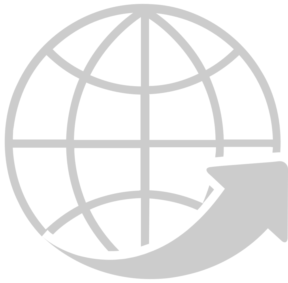 Grid Globe Link vector