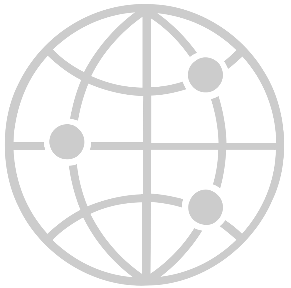 Grid Globe Network vector