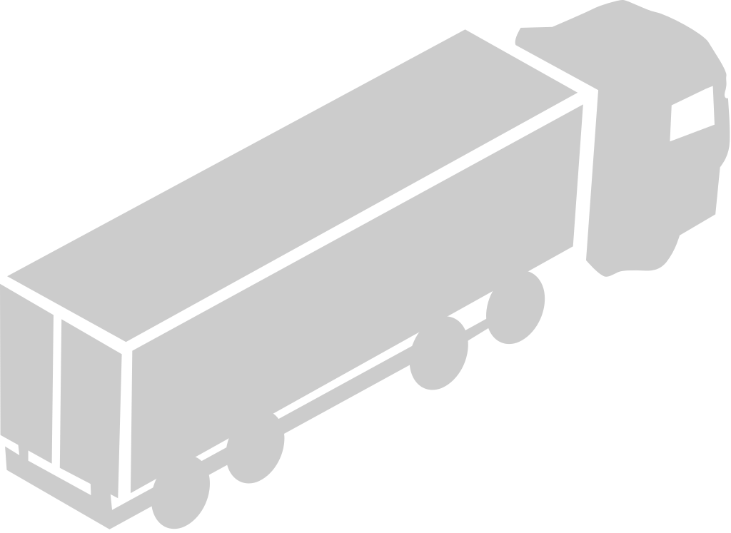 trailer truck vector