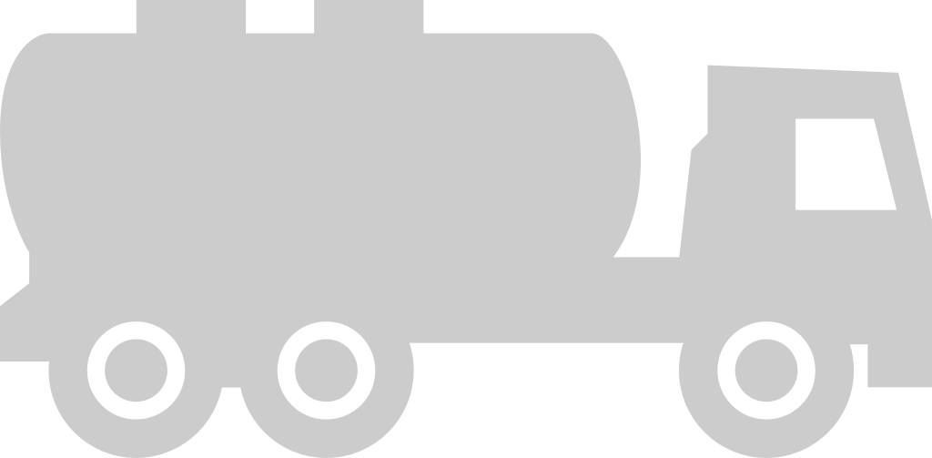 fuel trailer truck vector