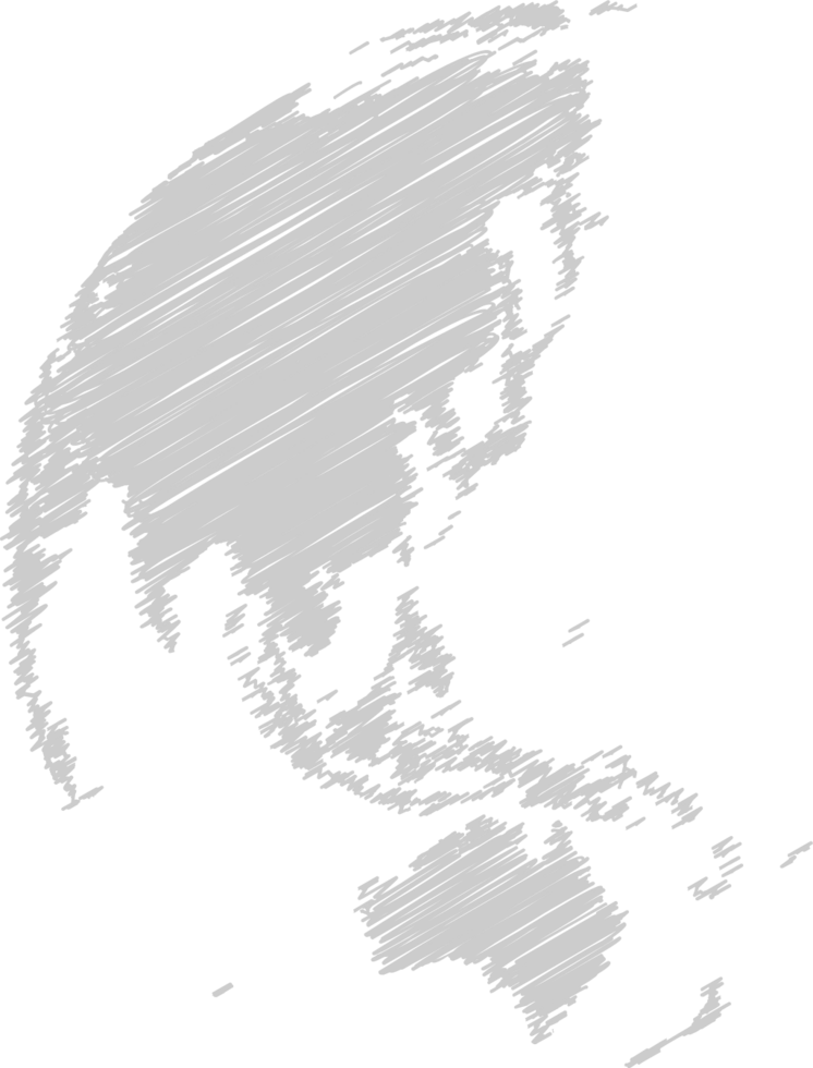 Sketch World Map vector