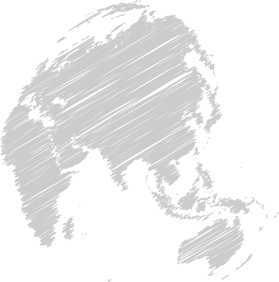 Sketch World Map vector