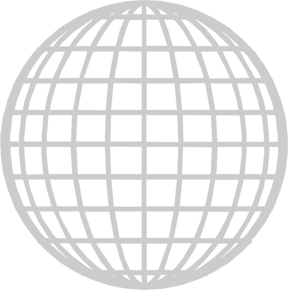 Grid Globe vector