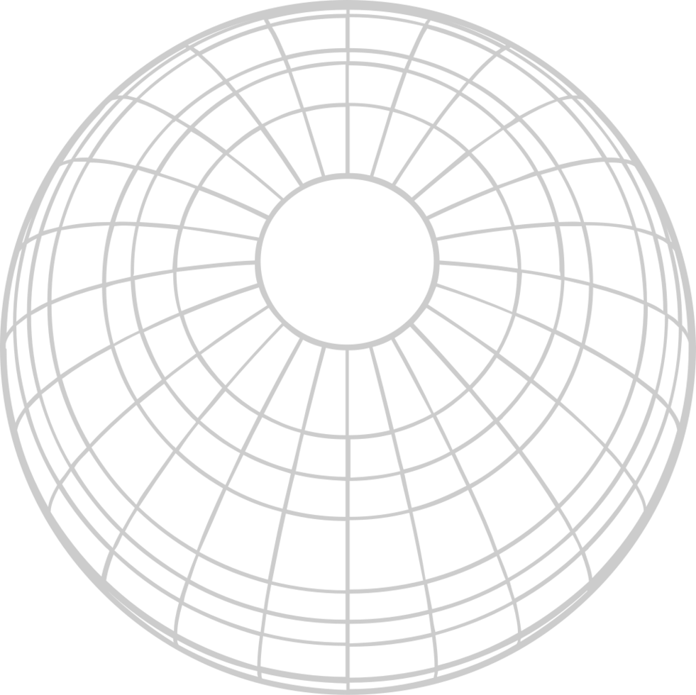 Grid Globe vector