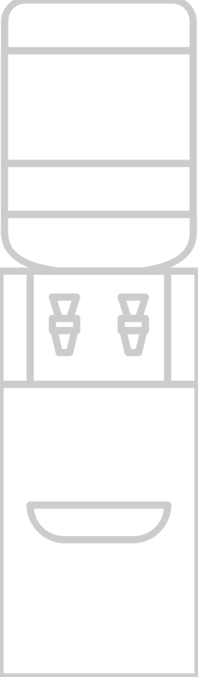 Water drinking dispenser  vector