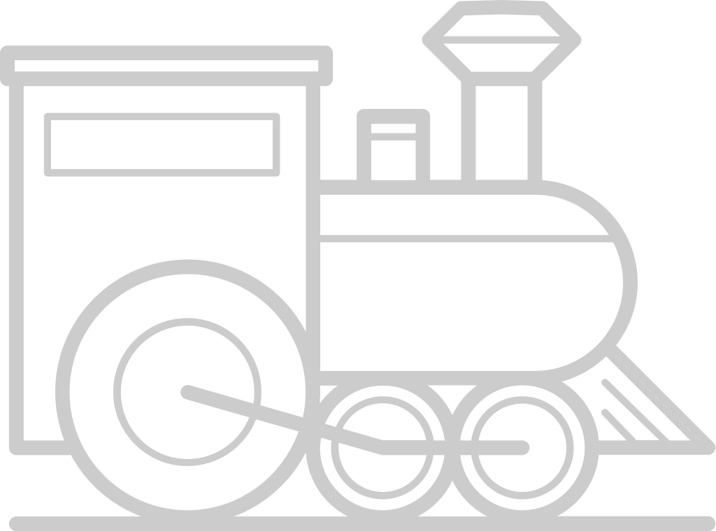 steam locomotive train vector