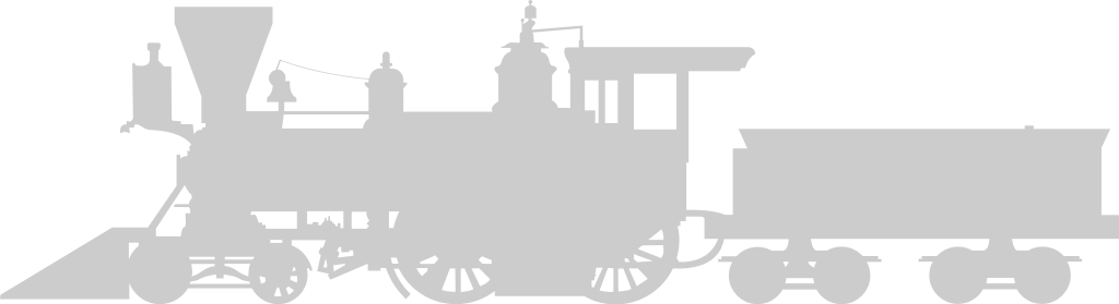 steam locomotive train vector