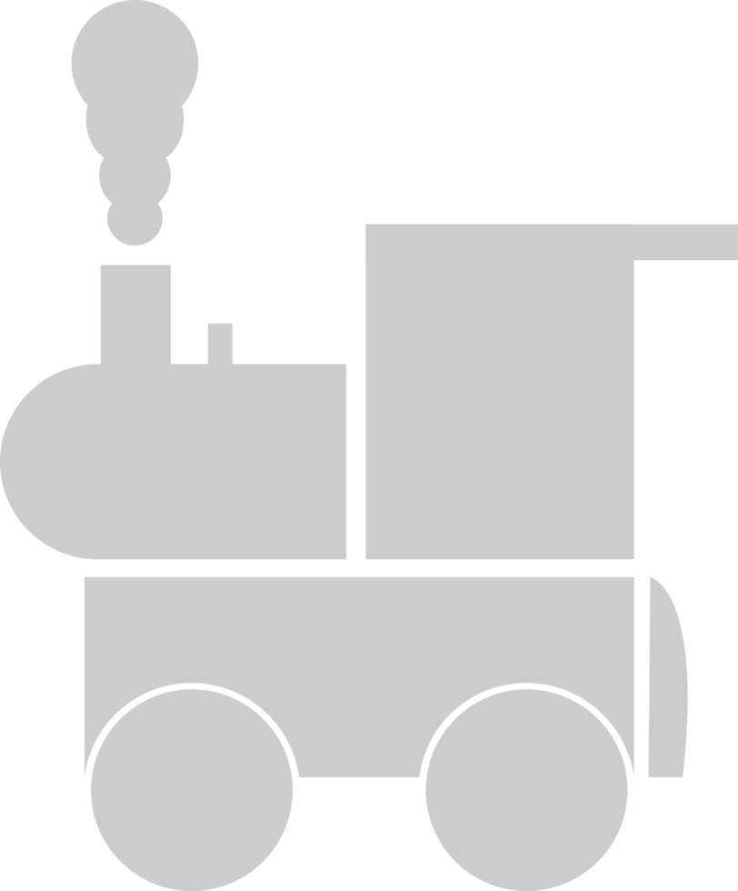 steam locomotive train vector